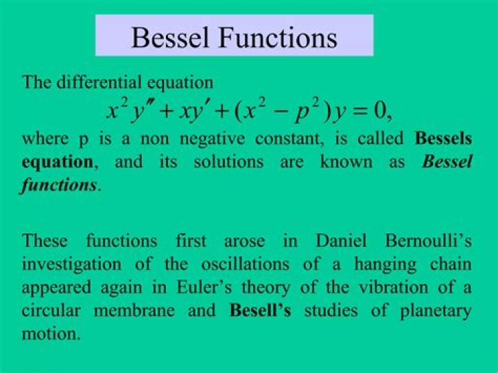 Are bessel functions symmetric?