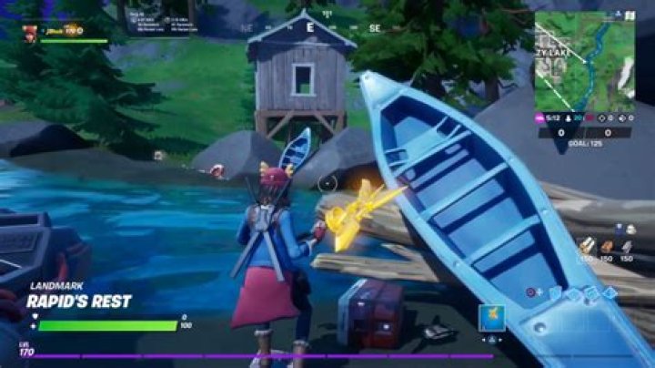In fortnite where is rapids rest?