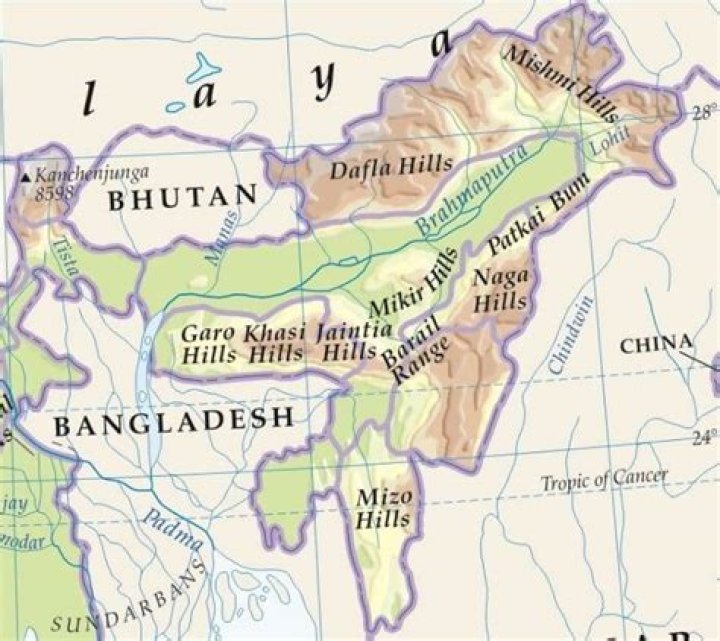 In which state garo hills situated?