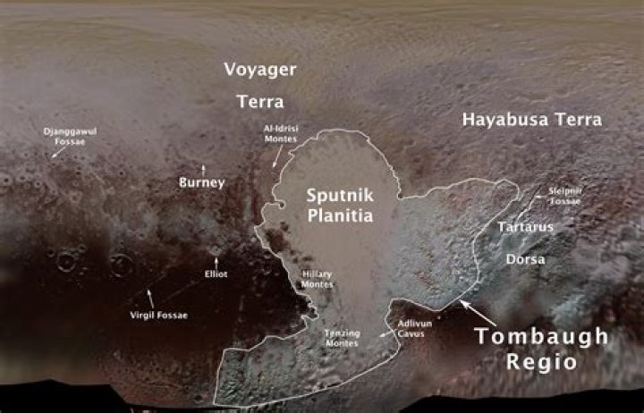 Who is tombaugh regio?